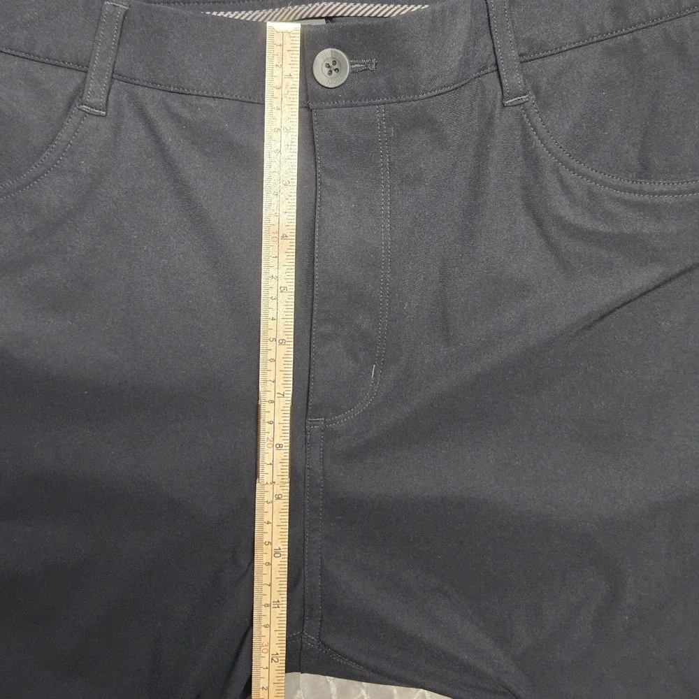 Vuori Meta Pant V430 Mens 36 Black Performance Straight Leg 5-Pocket Tech Pants